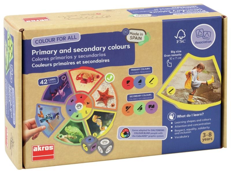 Coffret éducatif couleurs primaires -