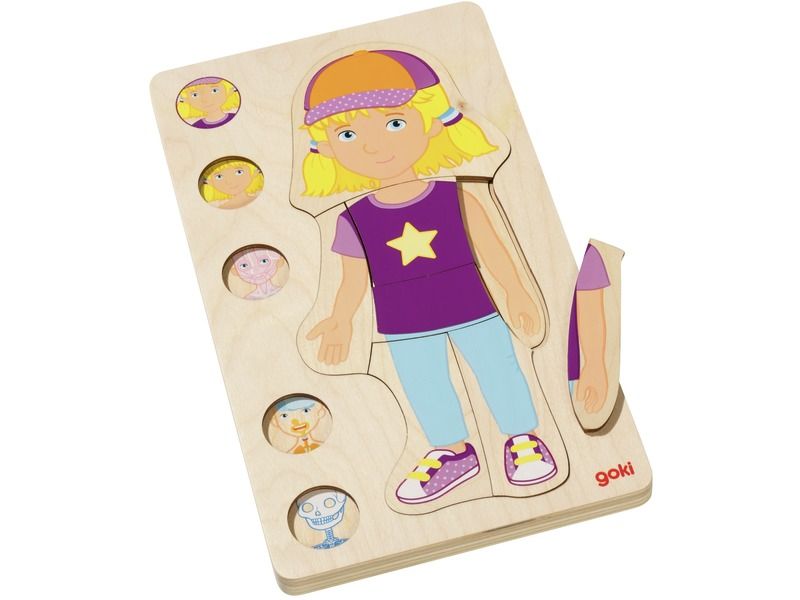 Puzzle - Le corps humain Fille/Garçon