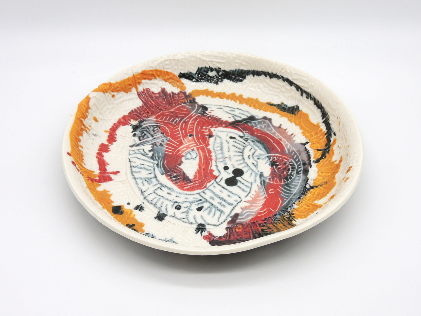 Assiette porcelaine - Vincent Kempenaers