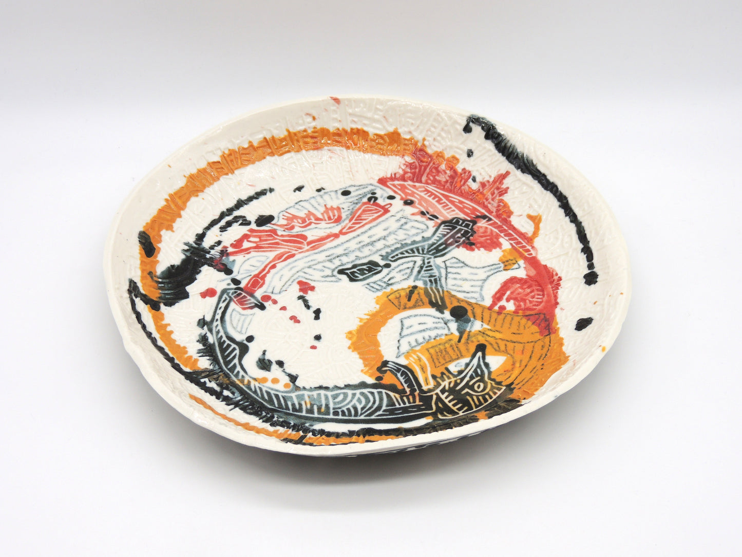 Assiette porcelaine - Vincent Kempenaers