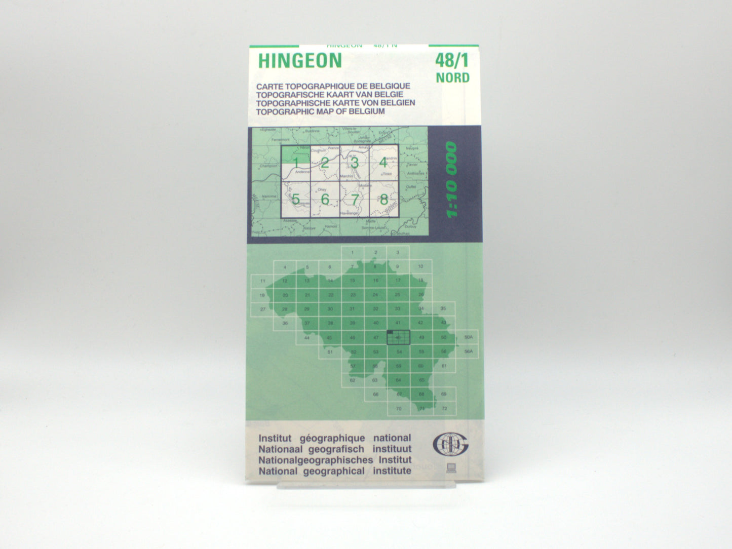 Carte IGN - Hingeon 48/ 1 Nord