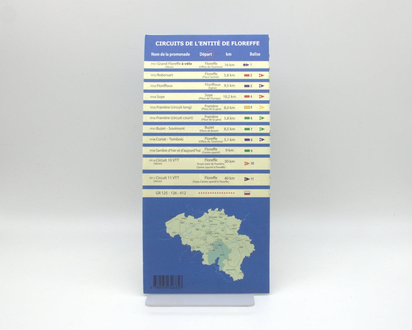 Carte de promenades - Floreffe