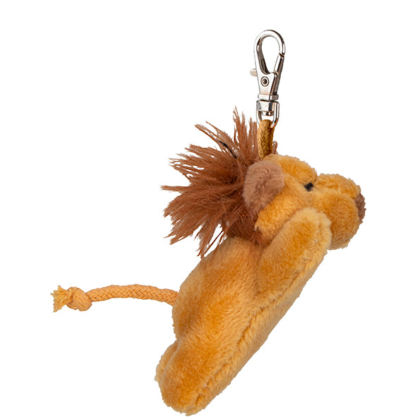 Porte-clé peluche lion