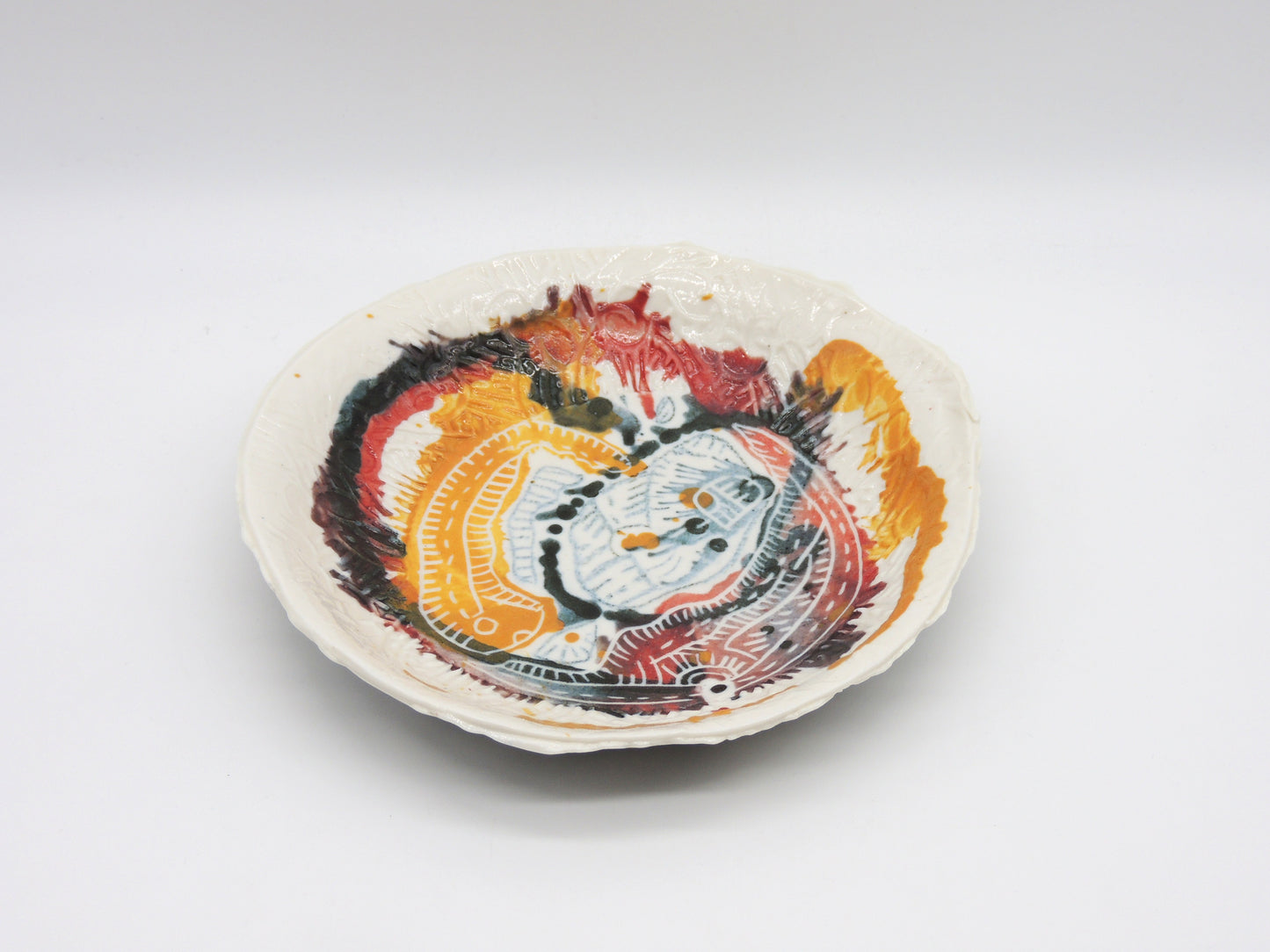 Assiette porcelaine - Vincent Kempenaers