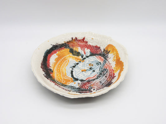 Assiette porcelaine - Vincent Kempenaers