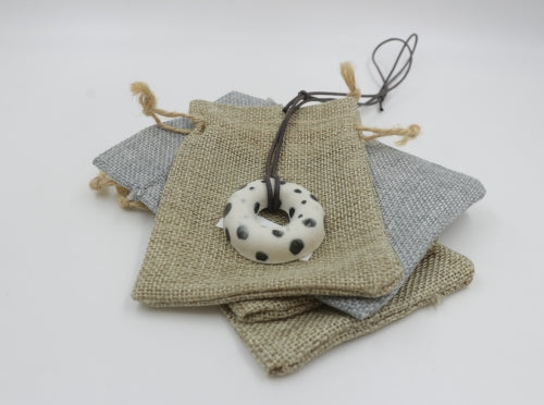 Pendentif porcelaine - Fabienne WITHOFS