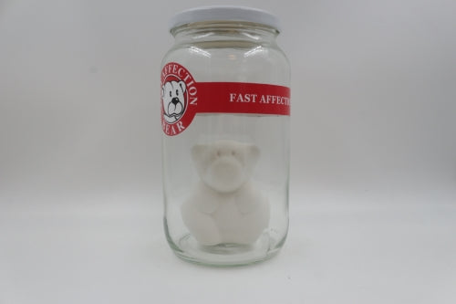 Petit bocal ours - Rik DELRUE