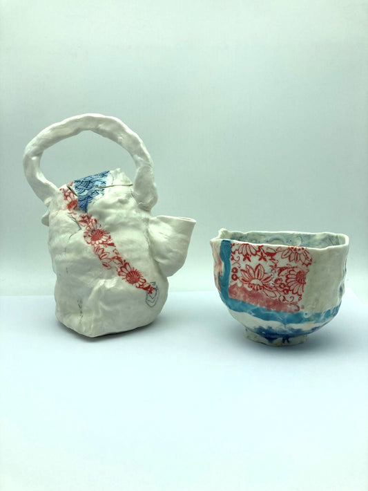 Théière et Bol - Fabienne Withofs