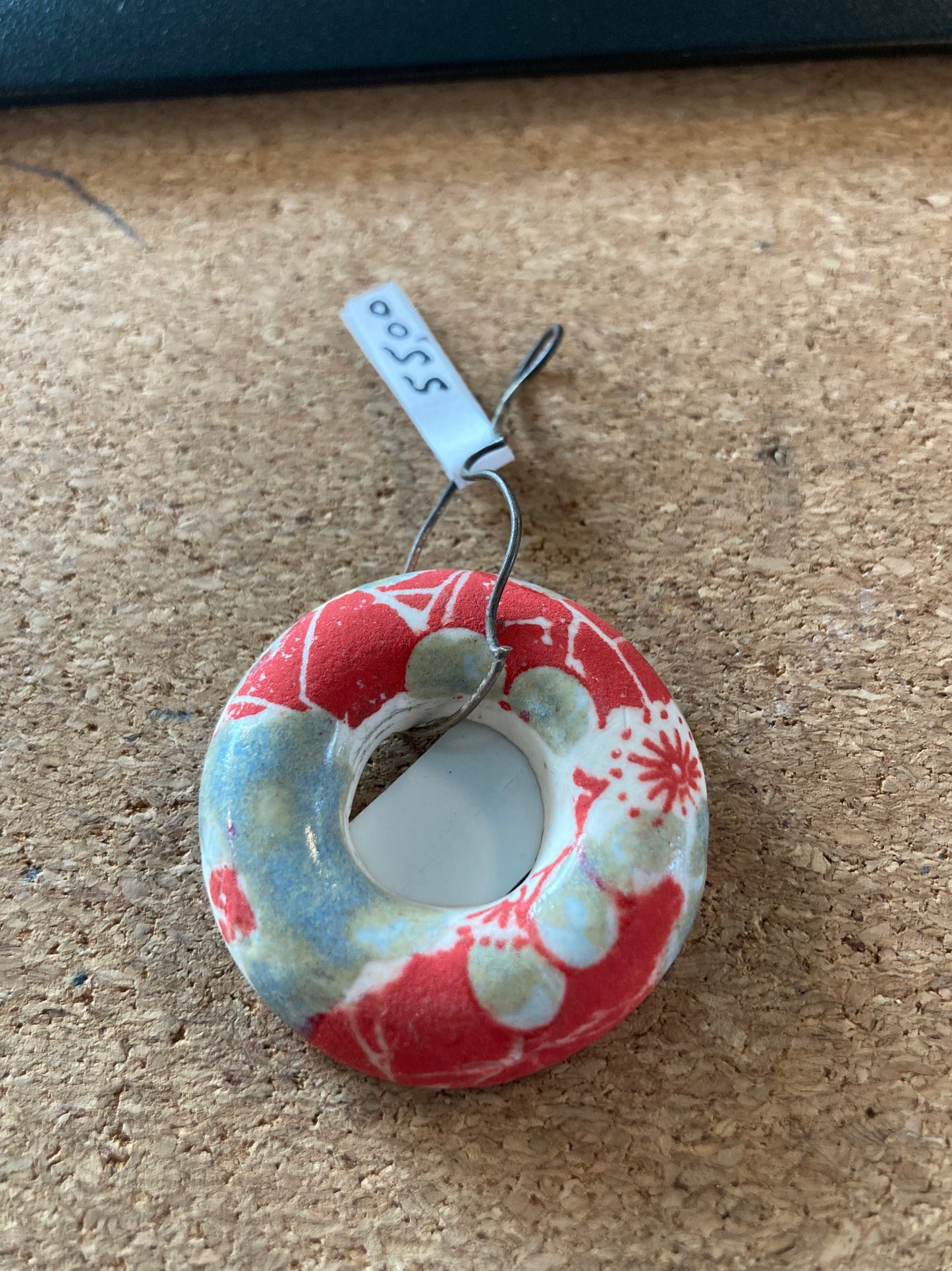 Pendentif porcelaine - Fabienne WITHOFS