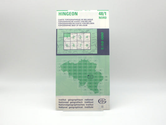 Carte IGN - Hingeon 48/ 1 Nord