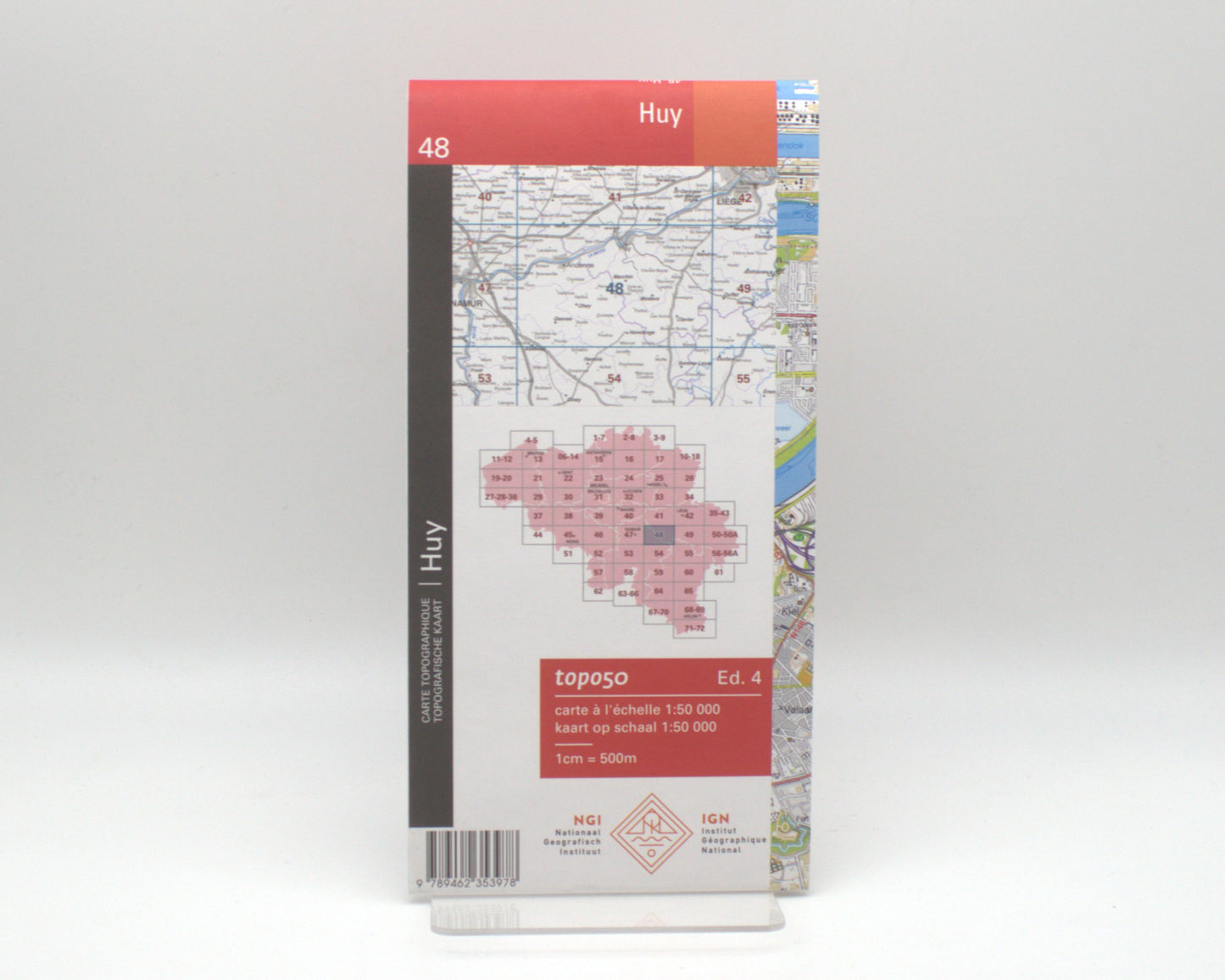 Carte IGN - Huy 48 topo 50