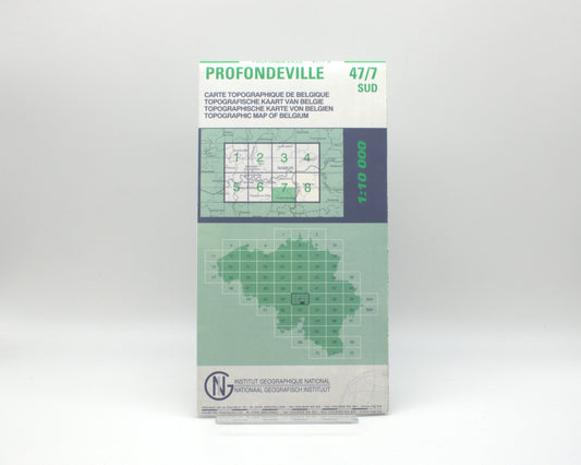 Carte IGN - Profondeville 47/ 7 Sud