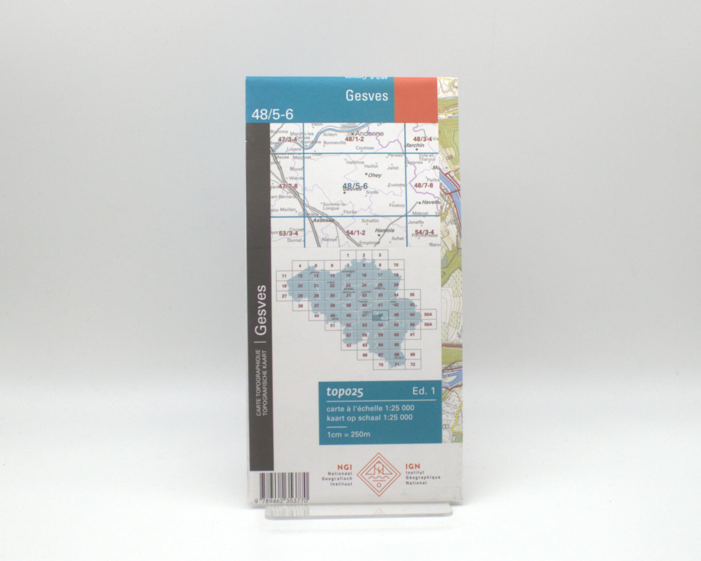 Carte IGN - Gesves  48/5-6