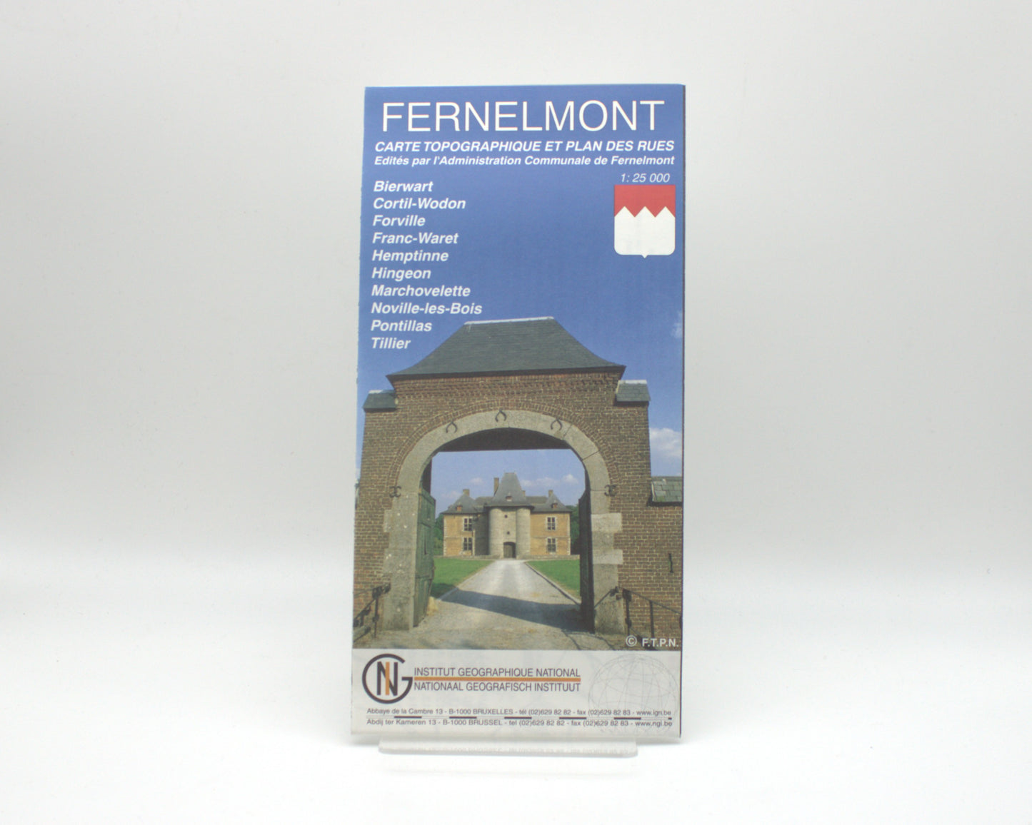 Carte topographique - Fernelmont