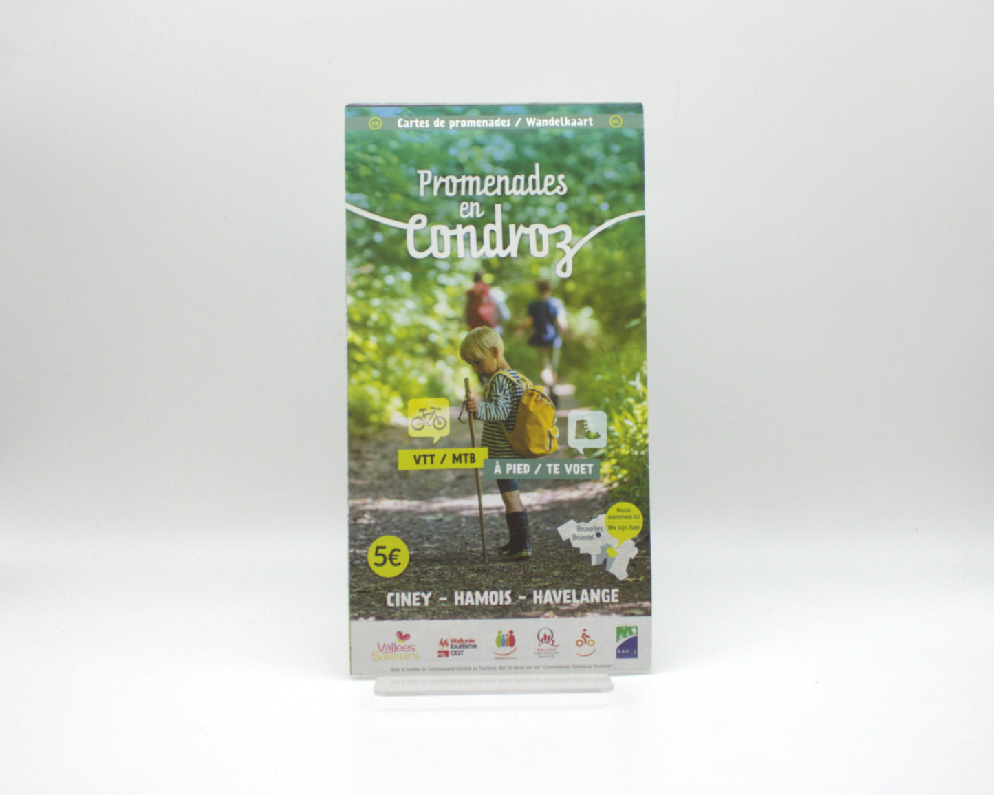 Carte de promenades - Promenades en Condroz