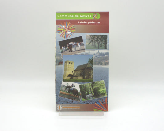Carte de promenades - Commune de Gesves