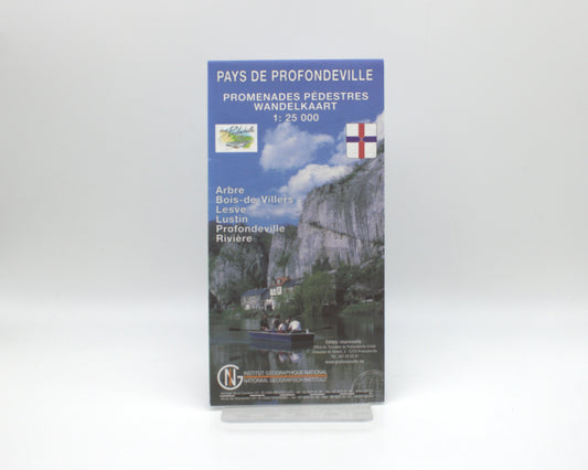 Carte de promenades - Pays de Profondeville
