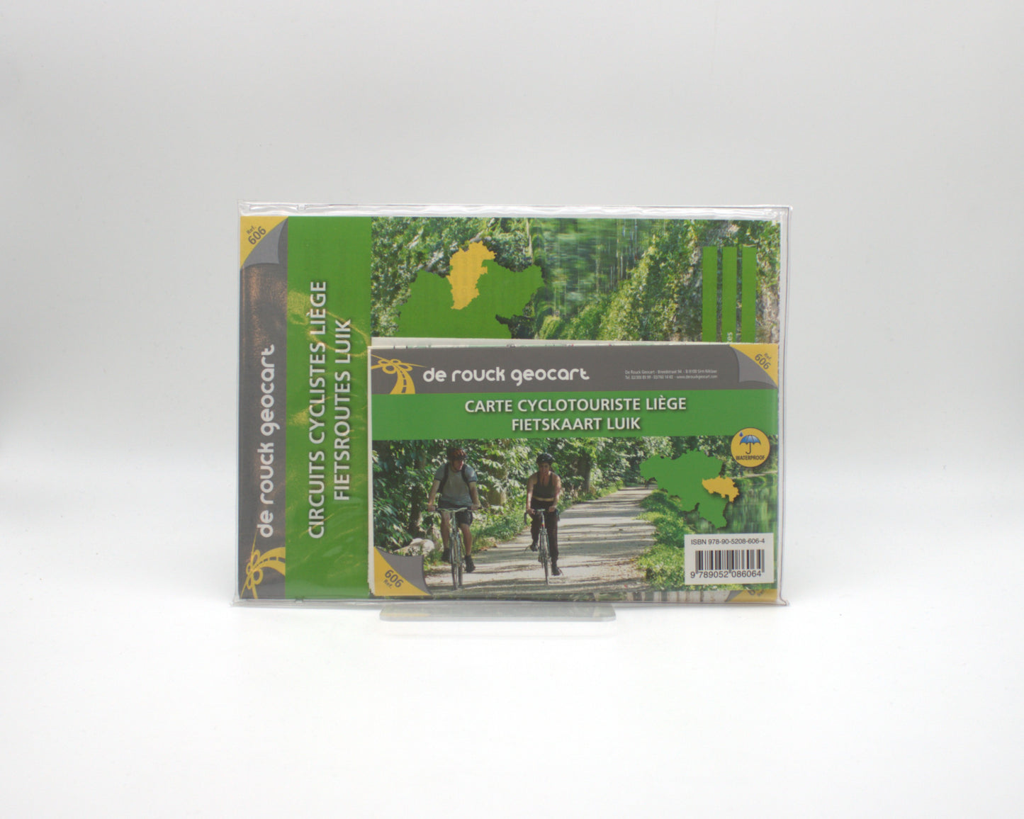 Carte de promenades - Circuits cyclistes Liège