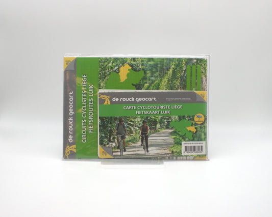 Carte de promenades - Circuits cyclistes Liège