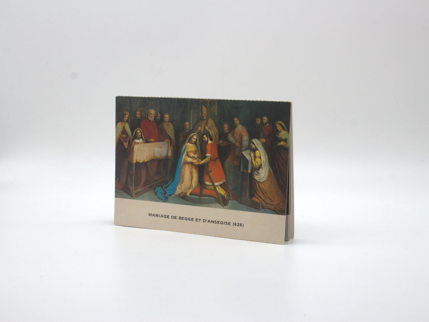 Carnet de 6 cartes postales - Vie de Sainte-Begge