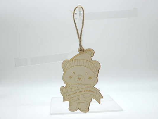 Suspension "Ours" de noël