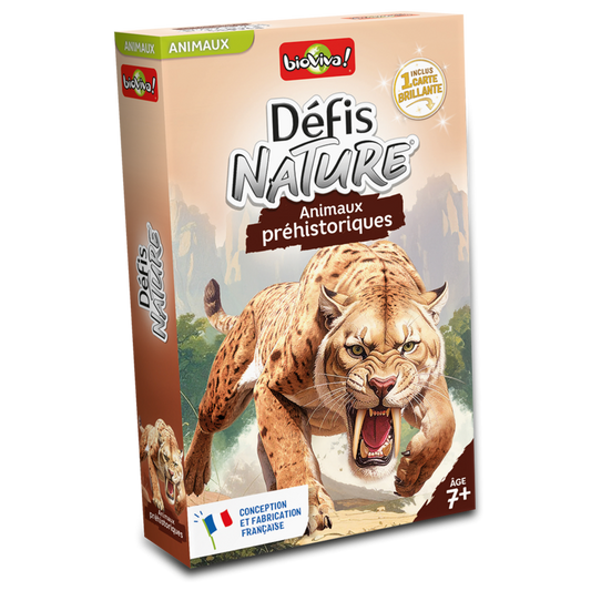 Défis nature - Animaux préhistorique